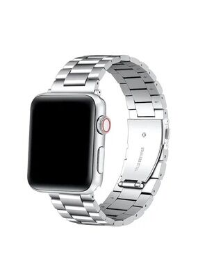 Posh Tech Smartwatch Band Silver (Apple/Google/FitBit/Samsung/Garmin)